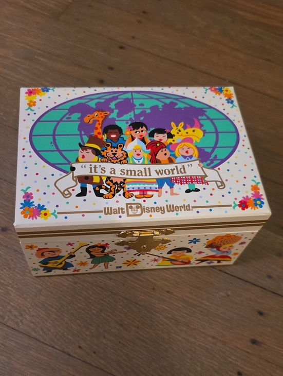 Walt Disney Other - Walt Disney World- "it's a small world" Kids Jewelry Box - WORKS